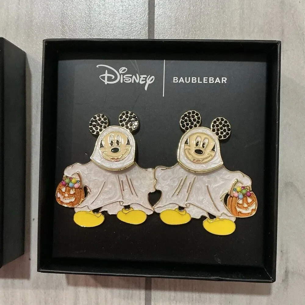 Disney Mickey‎ Mouse Ghost Earrings by BaubleBar - Picture 2 of 2